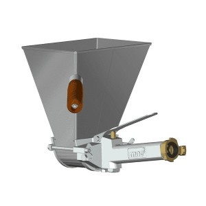 Coffret sablon pour projection et jointoiement de pierres