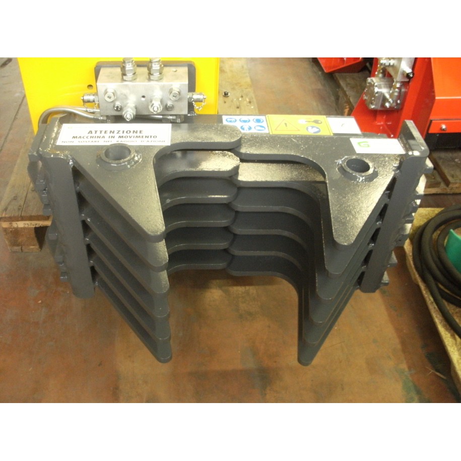 Pince hydraulique pour enfonce pieux