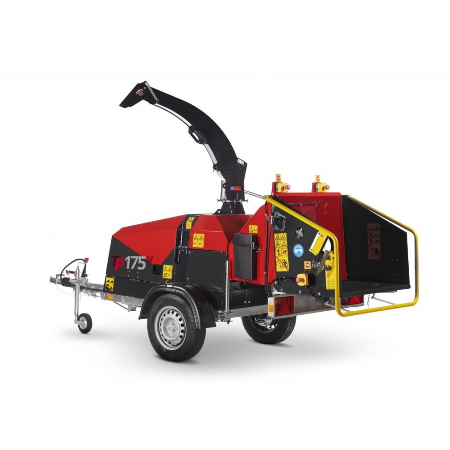 Déchiqueteuse de branches et de végétaux TP175 MOBILE DIESEL MOTEUR KUBOTA STAGE V