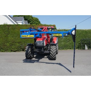 Taille haie pour tracteur, valet ferme, telescopique SLANETRAC