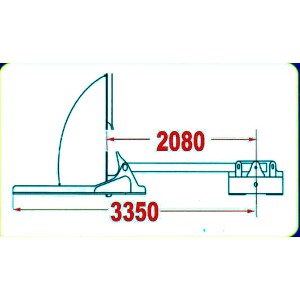 Taille haie pour tracteur, valet ferme, telescopique SLANETRAC