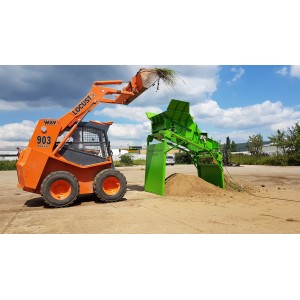 Crible stationnaire traserscreen DB-25 Capacité de criblage de 7 à 25 Tonnes par heure