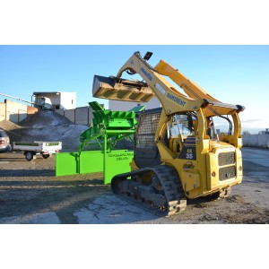 Crible stationnaire traserscreen DB-25 Capacité de criblage de 7 à 25 Tonnes par heure