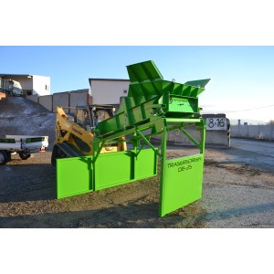 Crible stationnaire traserscreen DB-25 Capacité de criblage de 7 à 25 Tonnes par heure