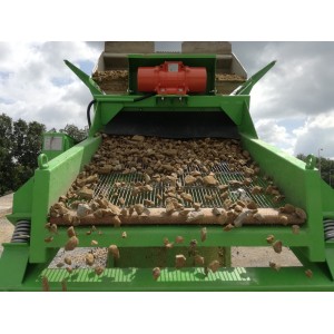 Crible stationnaire traserscreen DB-25 Capacité de criblage de 7 à 25 Tonnes par heure