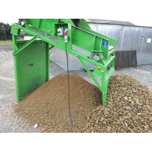 Crible stationnaire traserscreen DB-25 Capacité de criblage de 7 à 25 Tonnes par heure