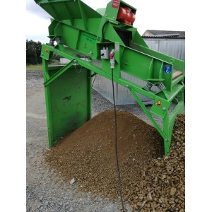 Crible stationnaire traserscreen DB-25 Capacité de criblage de 7 à 25 Tonnes par heure